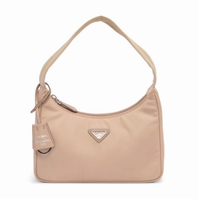 Prada Beige Nylon Re-Edition 2000 Bag