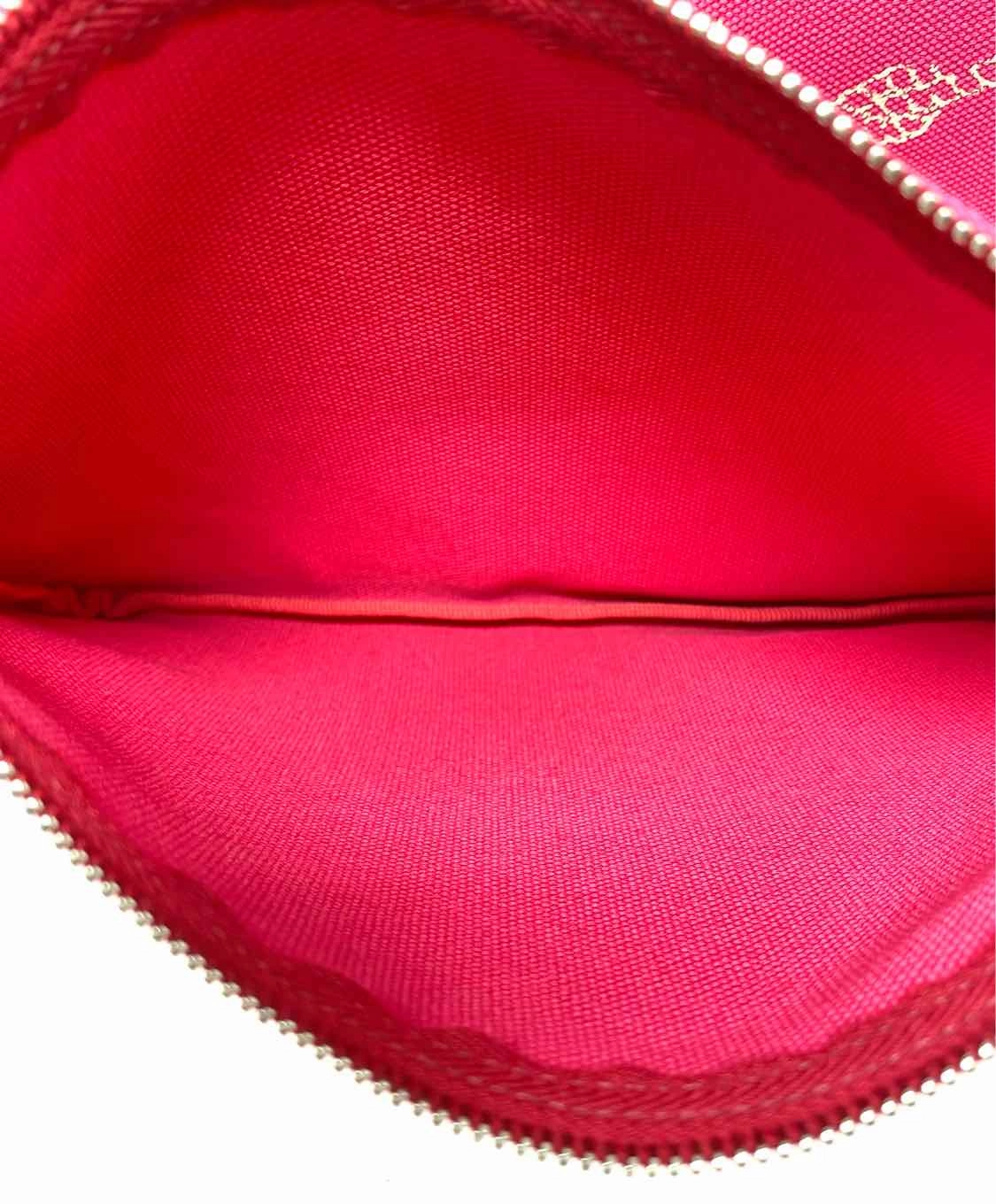Prada Canapa Shopping Canvas Pink Tote