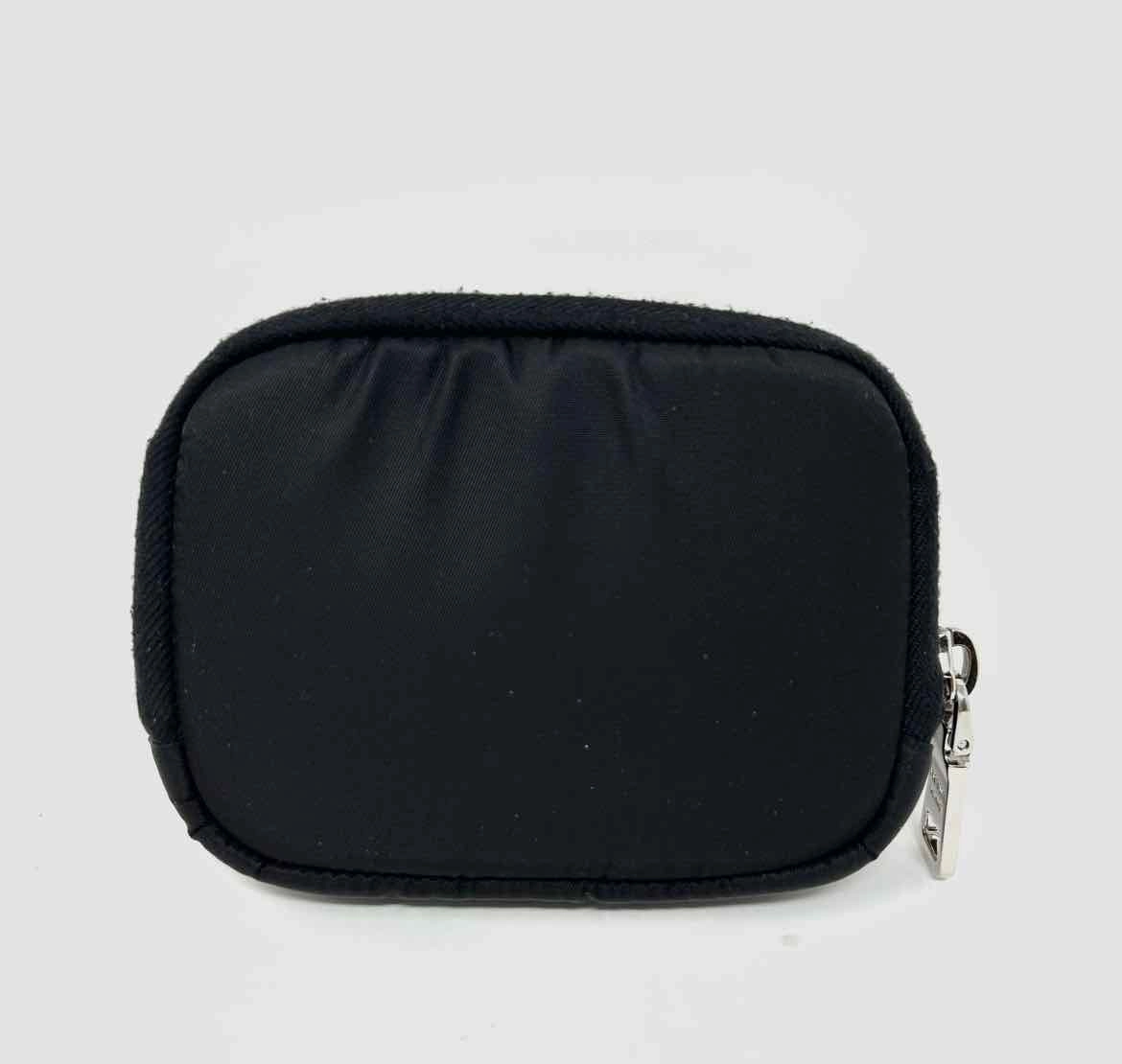 Prada Nylon Black Zip-Around Coin Purse