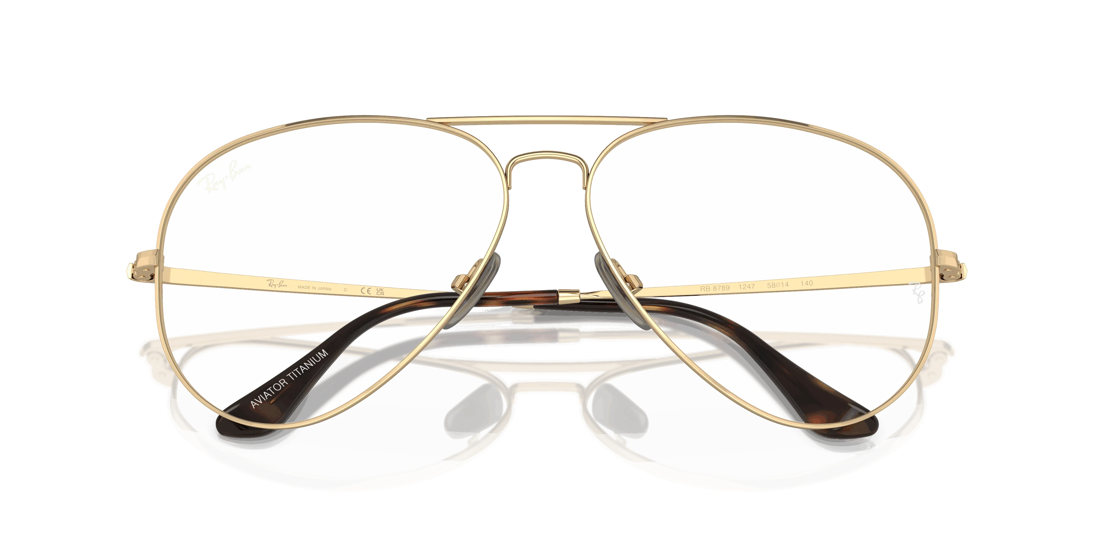 RayBan AVIATOR TITANIUM OPTICS