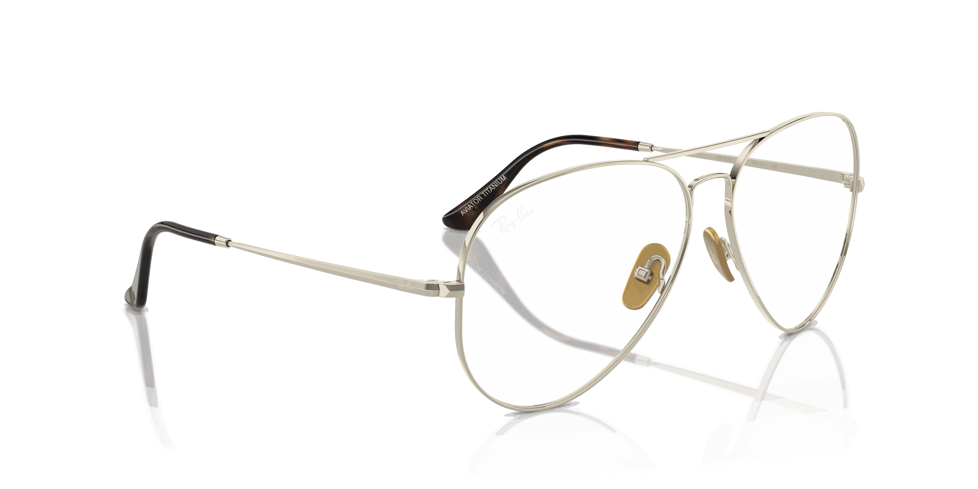 RayBan AVIATOR TITANIUM OPTICS