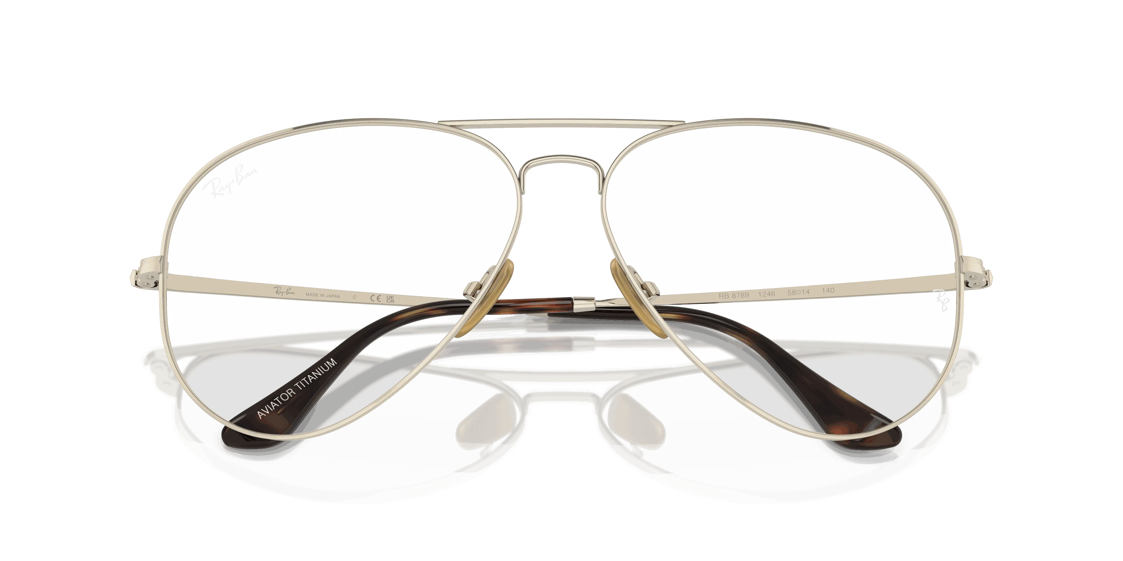 RayBan AVIATOR TITANIUM OPTICS