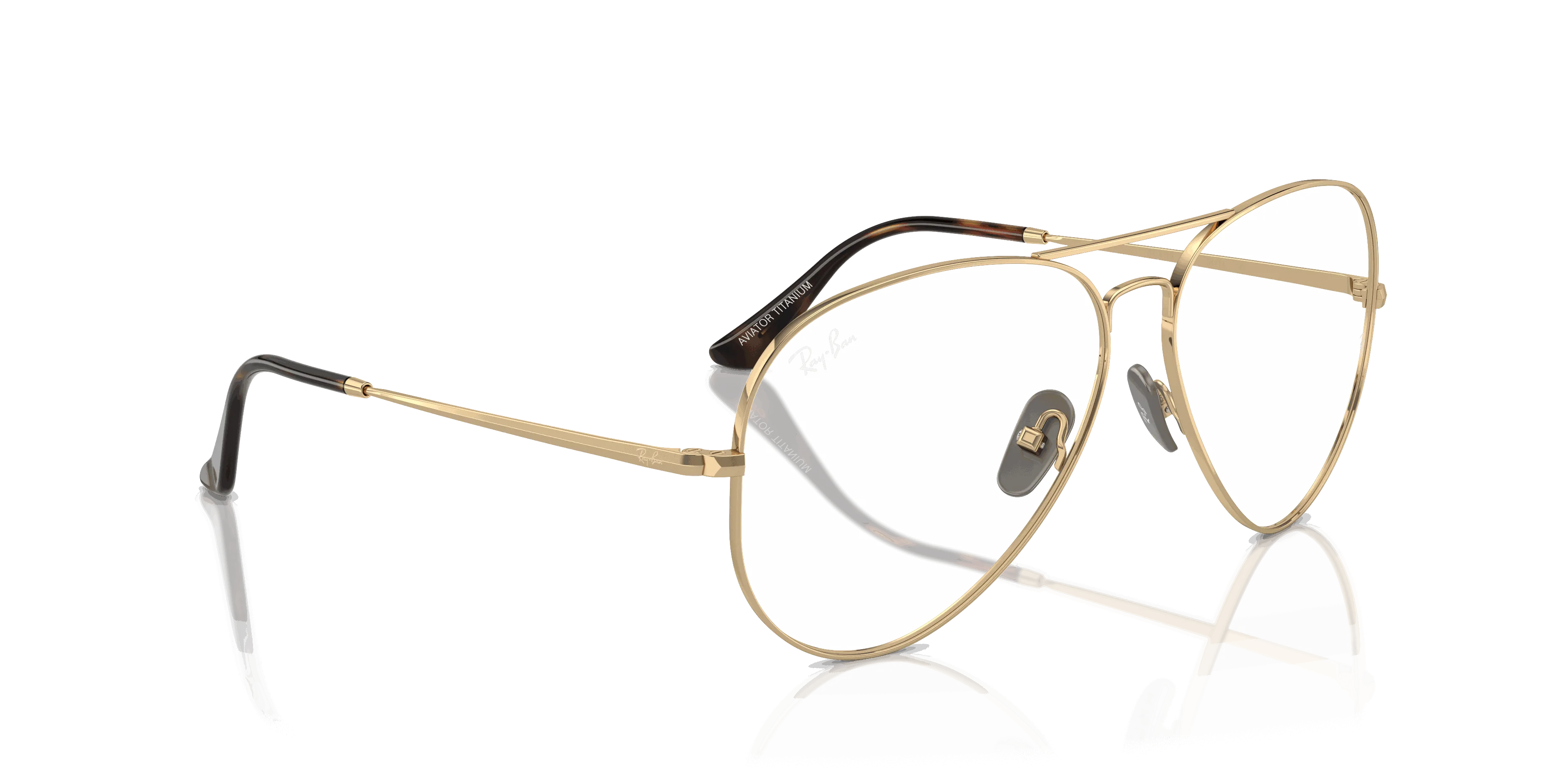 RayBan AVIATOR TITANIUM OPTICS