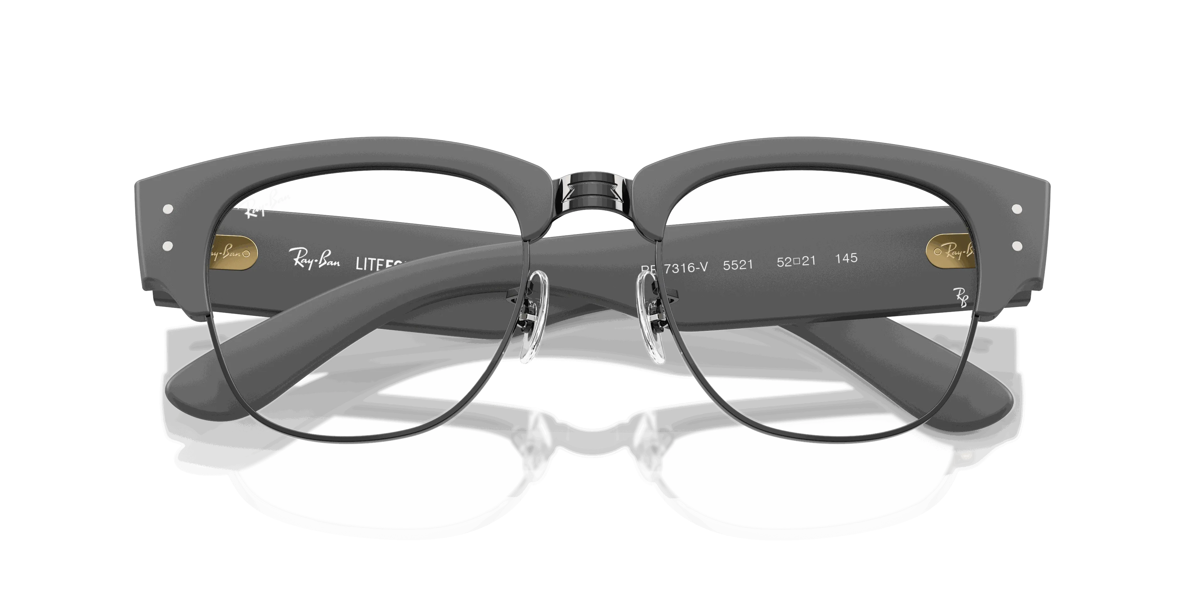 RayBan MEGA CLUBMASTER OPTICS LITEFORCE