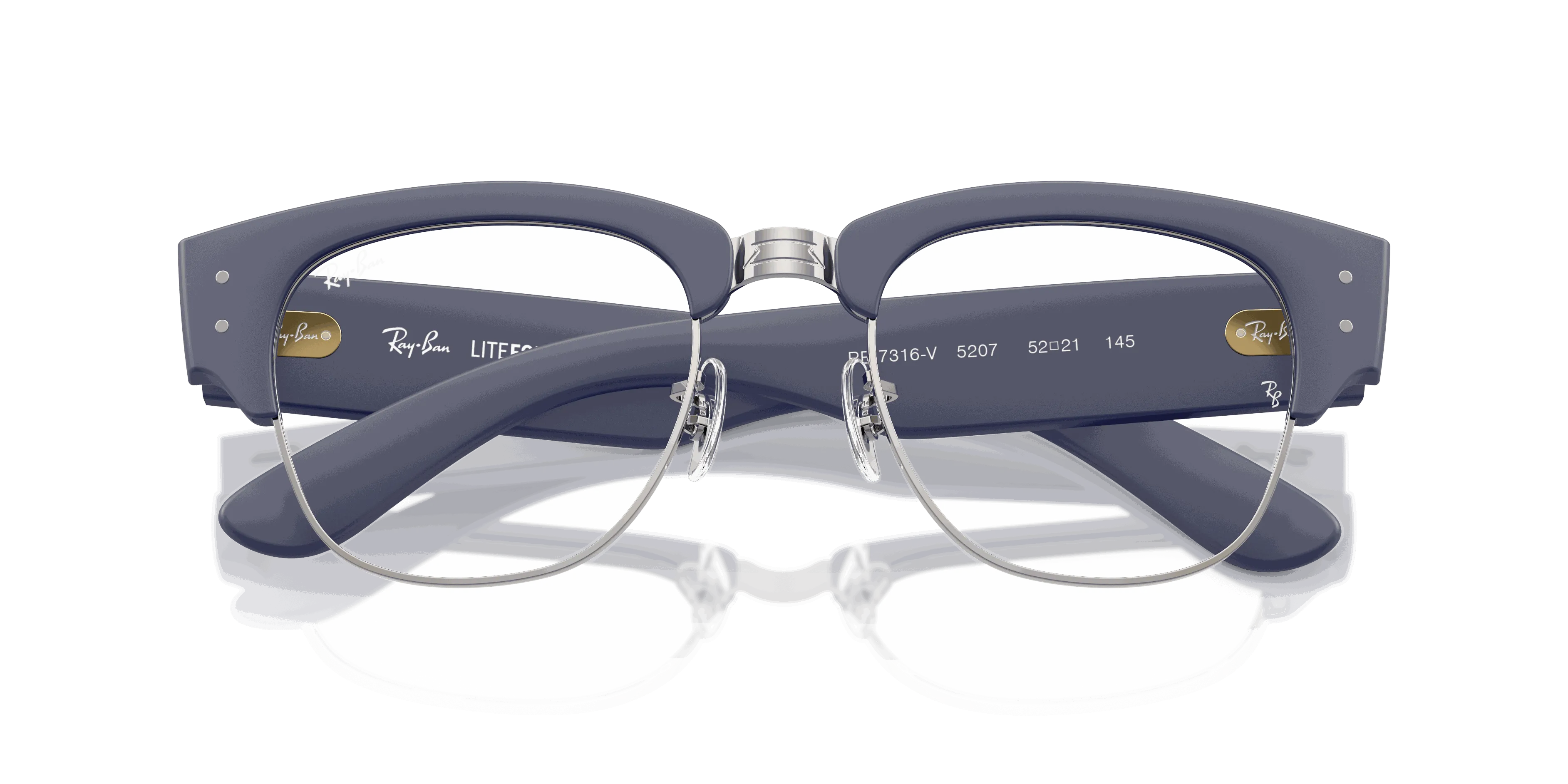 RayBan MEGA CLUBMASTER OPTICS LITEFORCE