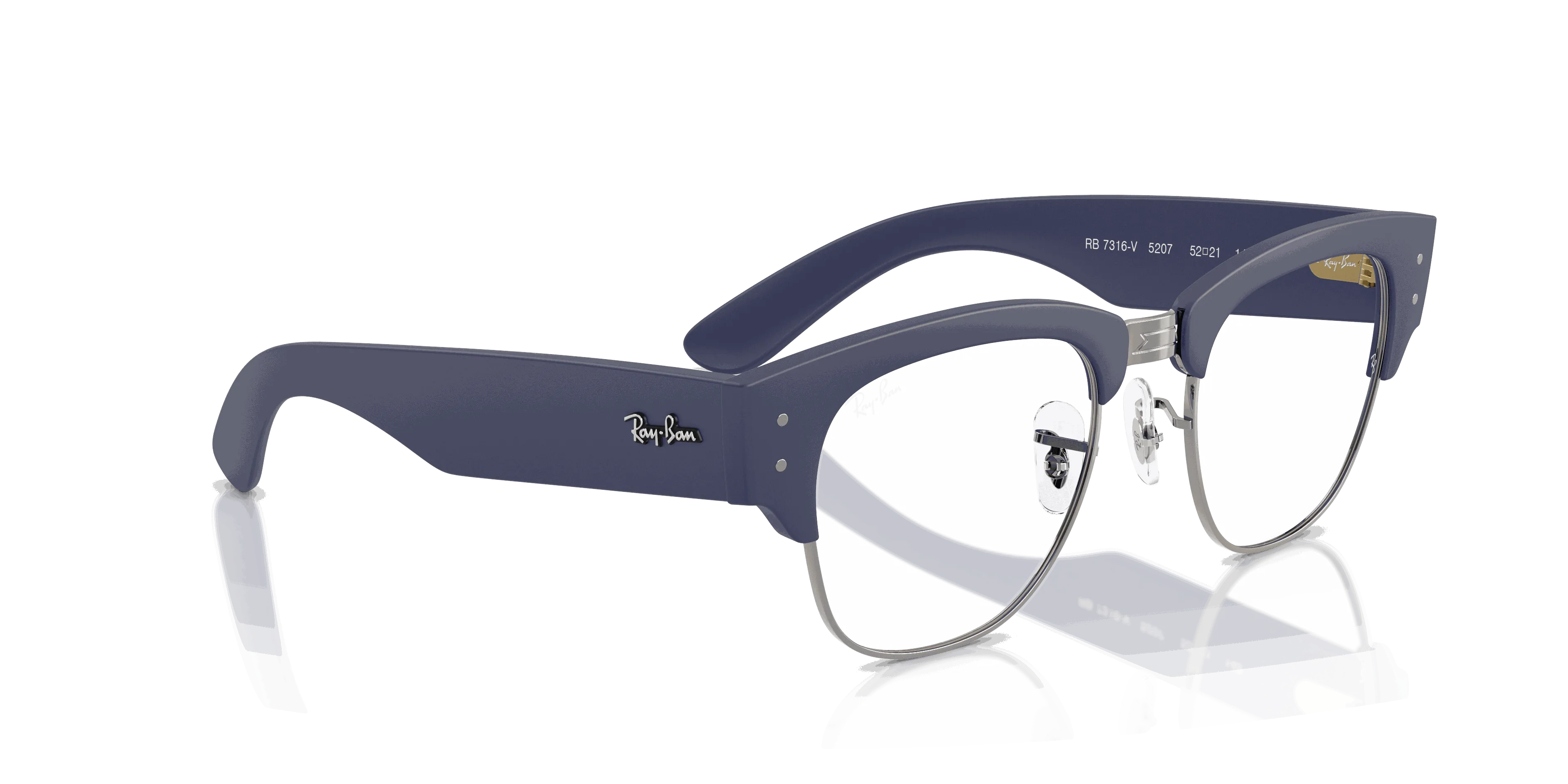 RayBan MEGA CLUBMASTER OPTICS LITEFORCE